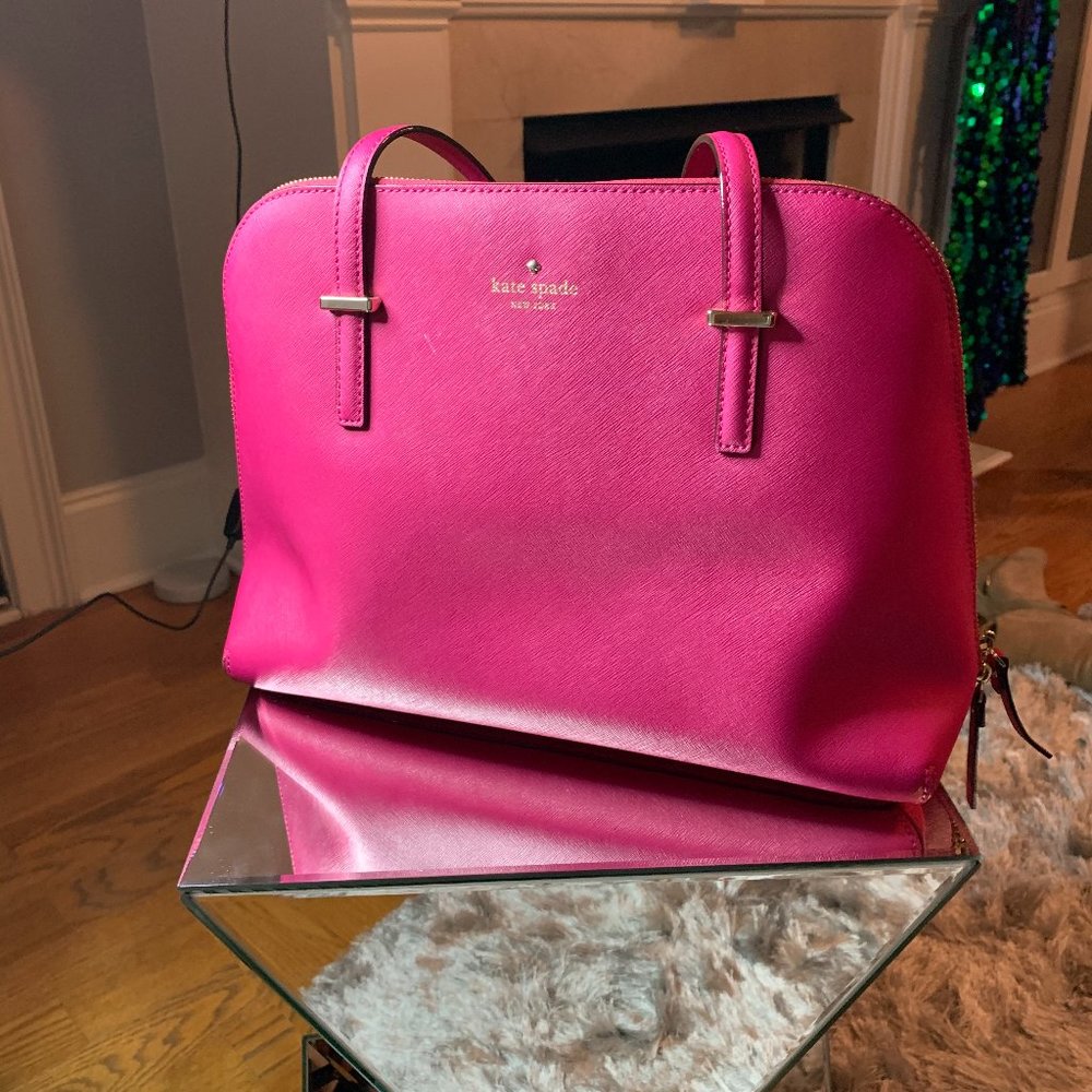 Pink Kate Spade handbag